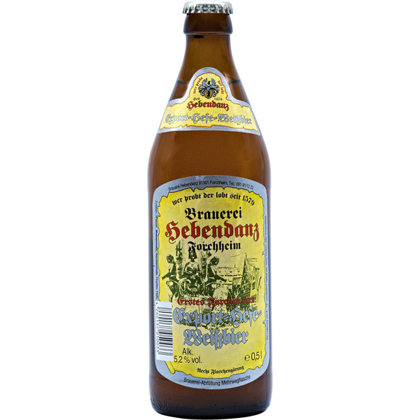 Brauerei Hebendanz - Export-Hefeweizen (18 Flaschen)